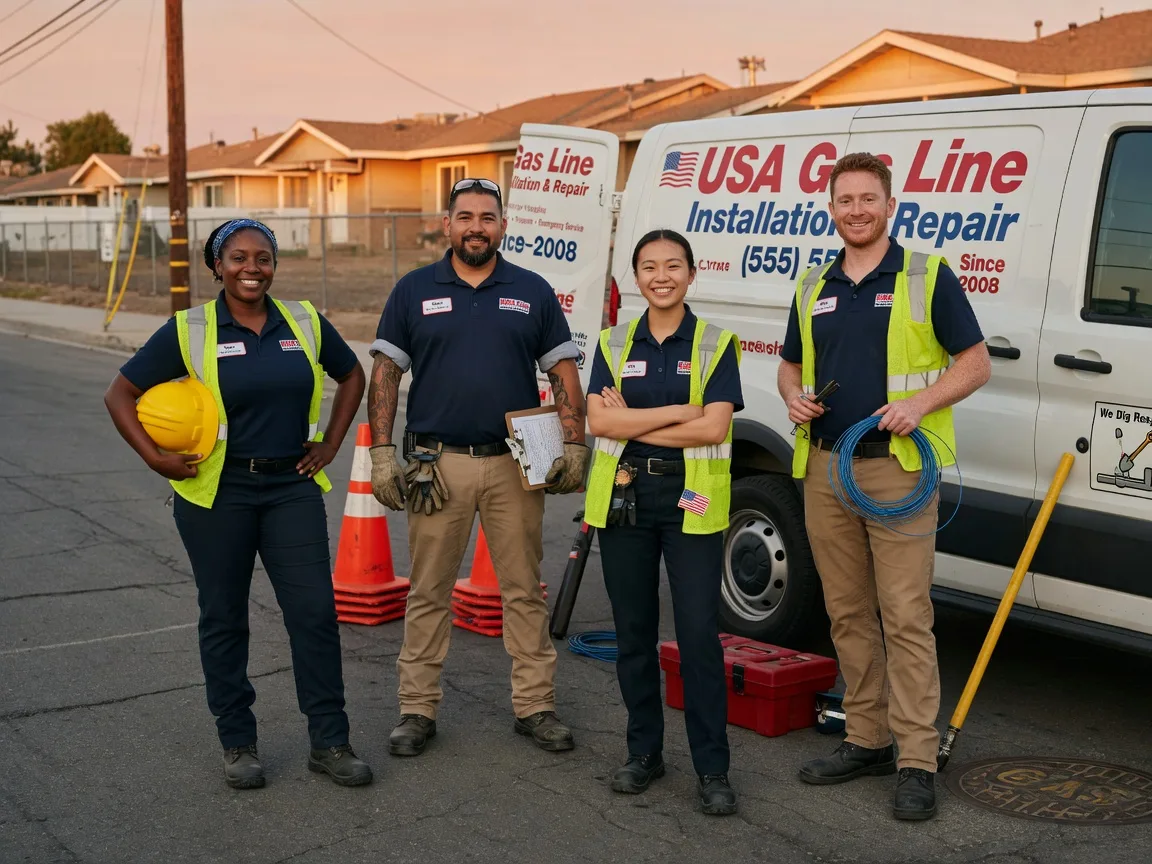 Gas Line Installation company in Comfort, WV